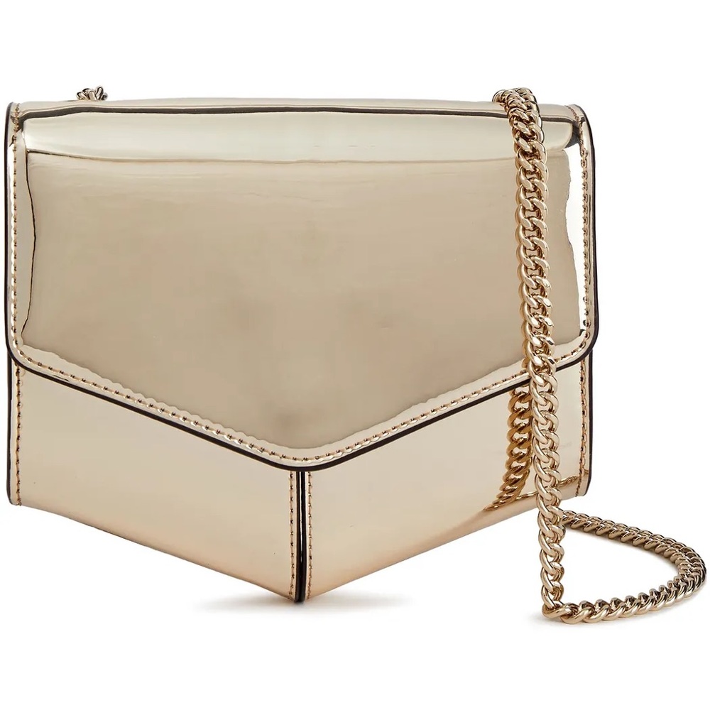 HOST PICK! 🥳✅🩷 SANDRO LOU Purse Gold Metallic Small
